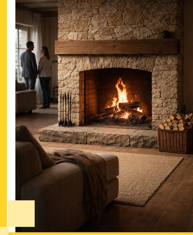 Открытые камины под ключ в Липецке от 155910 р. ЭриданЛпц