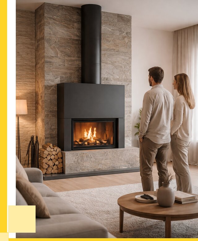 Закрытые камины под ключ в Липецке от 124728 р., ЭриданЛпц