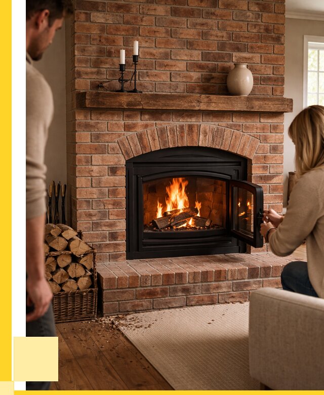 Кирпичные камины под ключ в Липецке от 155910 р. | ЭриданЛпц