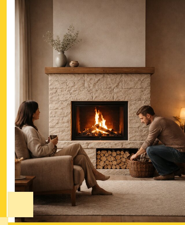 Камины для дома в Липецке под ключ от 155910 р. | ЭриданЛпц