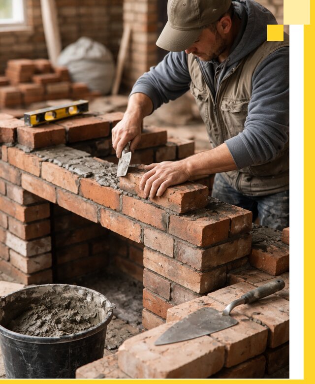 Кладка каминов под ключ в Липецке профессиональная отделка и монтаж