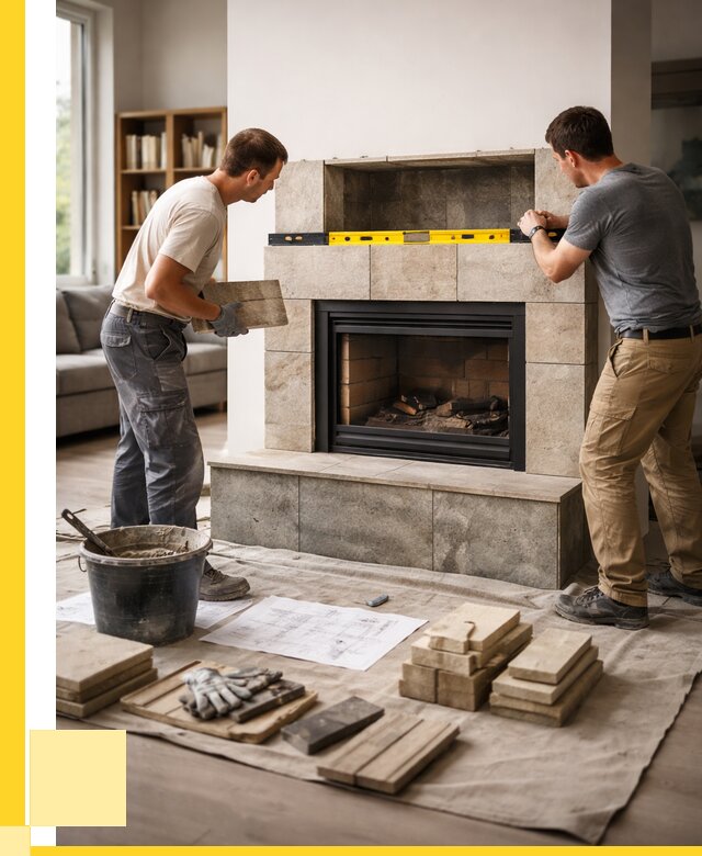 Монтаж каминов и установка в Липецке от 46773 р. | ЭриданЛпц