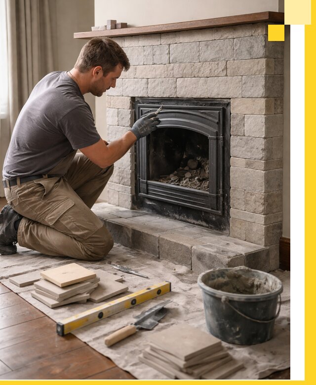 Профессиональный ремонт каминов в Липецке восстановление и сервис