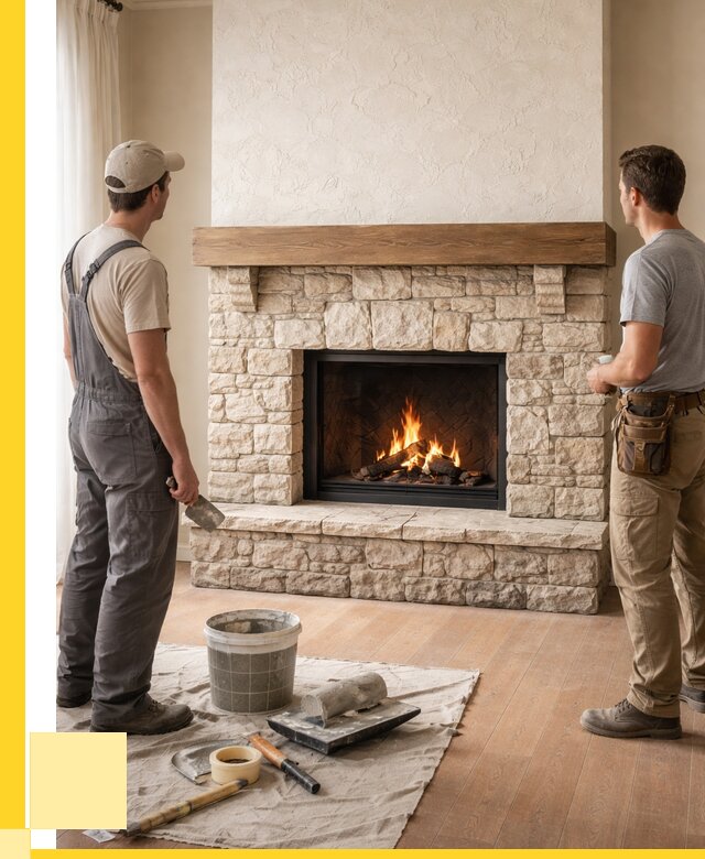 Отделка каминов в Липецке от 6756 р. под ключ | ЭриданЛпц