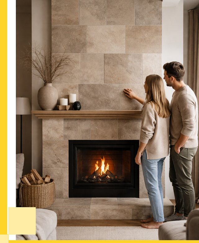 Облицовка каминов керамогранитом в Липецке от 4677 р. | ЭриданЛпц