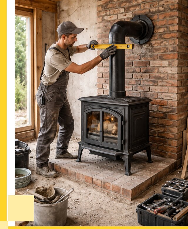 Монтаж печей установка банной печи в Липецке от 15591 р. | ЭриданЛпц