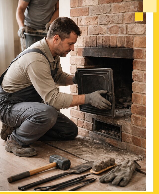 Ремонт печей в Липецке с гарантией качества и безопасности