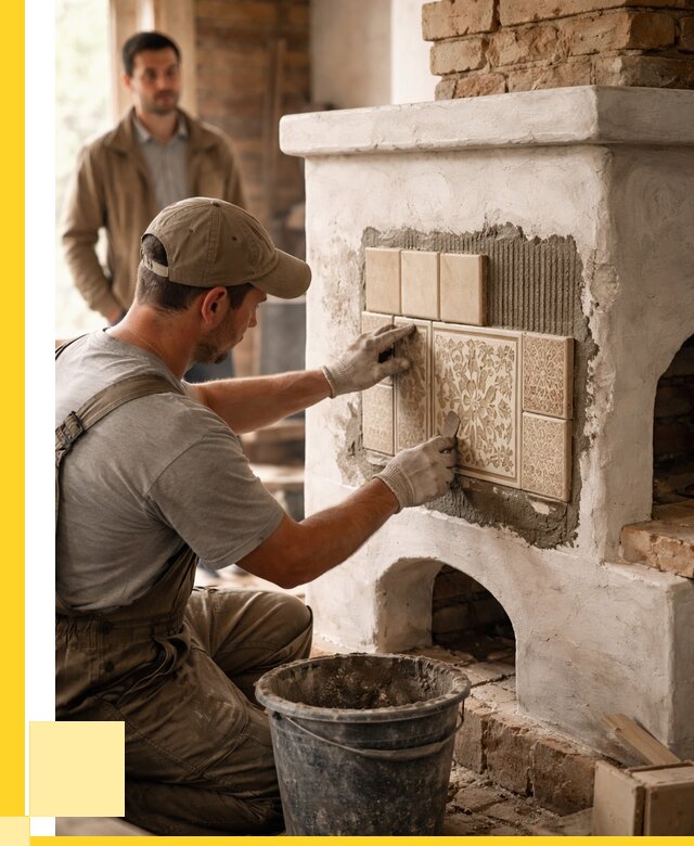 Отделка печей и банных печей в Липецке от 36379 р. | ЭриданЛпц