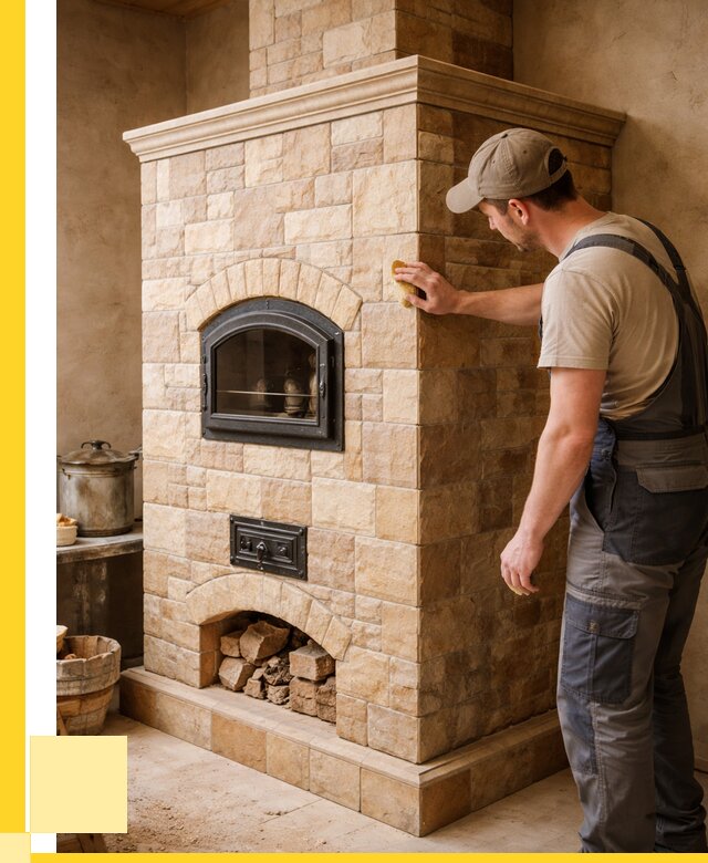 Облицовка печей в Липецке от 4677 р. под ключ | ЭриданЛпц