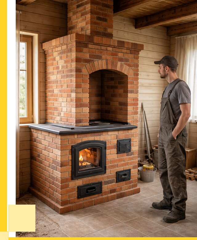 Кирпичные печи в Липецке: купить от 155910 р. | ЭриданЛпц