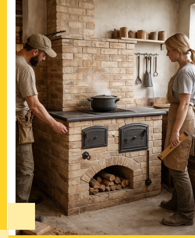 Варочно отопительные печи в Липецке от 93546 р. | ЭриданЛпц