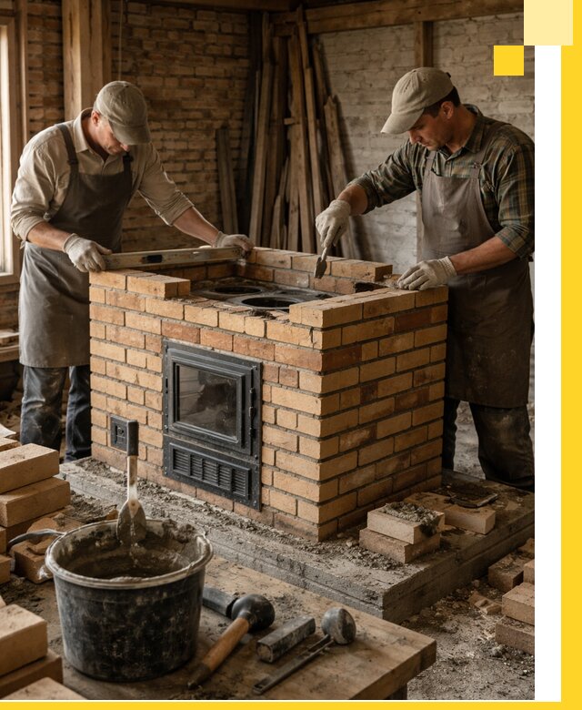 Изготовление и установка варочных печей под ключ в Липецке