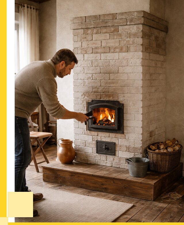 Печь голландка из кирпича в Липецке от 88349 р. | ЭриданЛпц