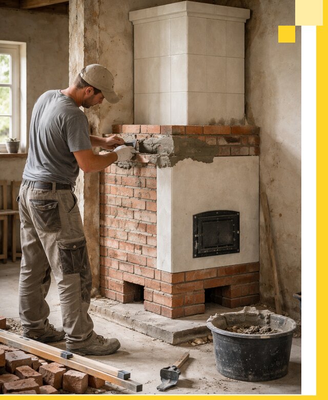 Изготовление и установка печей-голландок под ключ в Липецке