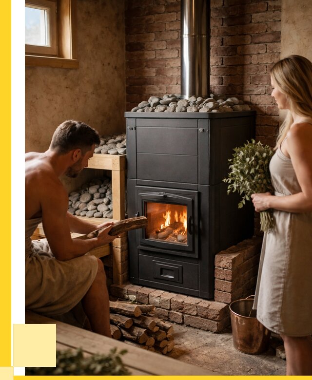 Кирпичная печь для бани на заказ в Липецке от 57167 р. | ЭриданЛпц