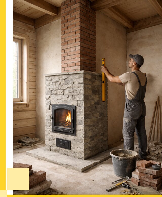 Печи и дымоходы под ключ в Липецке от 46773 р., ЭриданЛпц