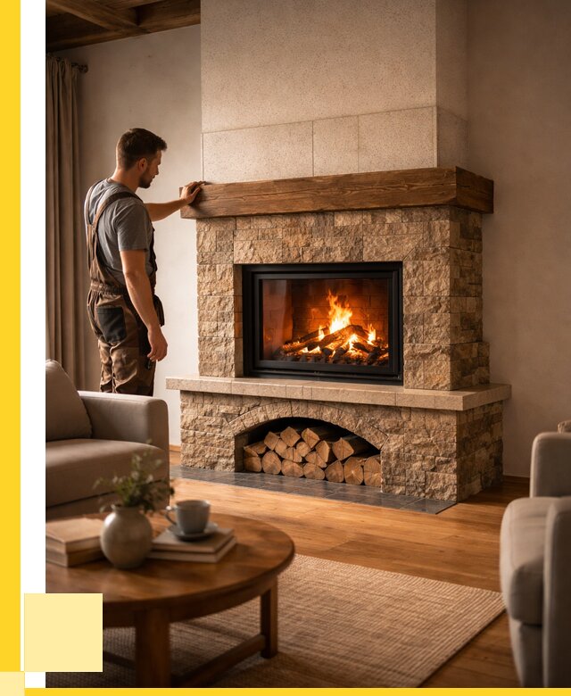 Печи камины для дома под ключ в Липецке от 57167 р. | ЭриданЛпц