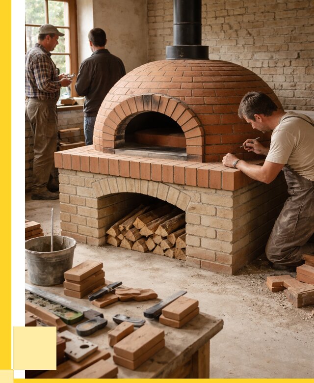 Помпейская печь дровяная для пиццы в Липецке | ЭриданЛпц от 207880 р.