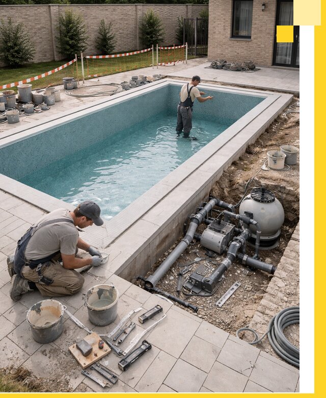 Строительство бассейнов под ключ в Липецке: проекты и монтаж