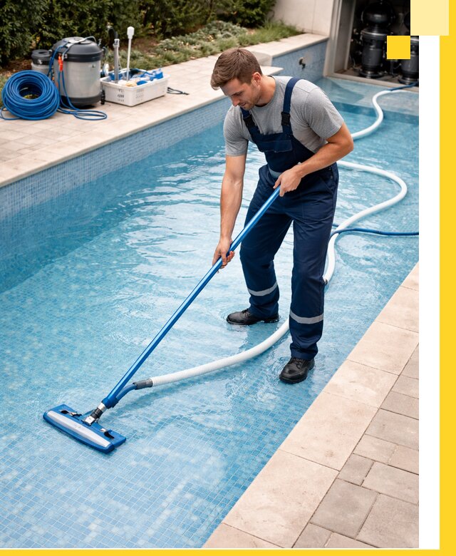 Профессиональная чистка бассейнов и фильтров в Липецке под ключ