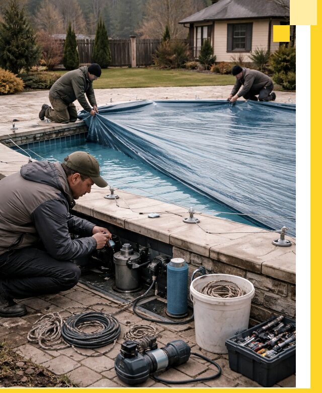 Консервация бассейнов в Липецке: подготовка к длительному хранению