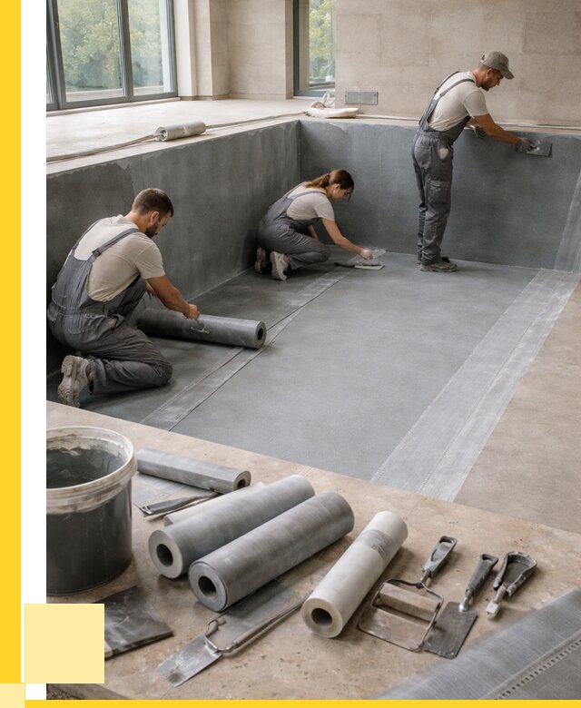 Гидроизоляция бассейнов в Липецке от 2079 р., ЭриданЛпц