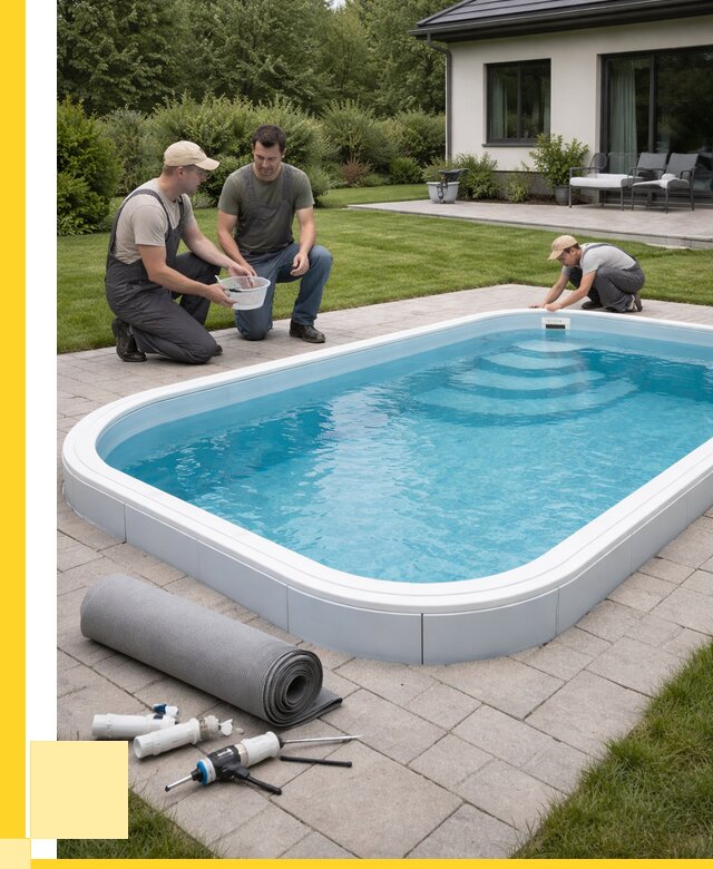 Пластиковый бассейн купить в Липецке от 259850 р., ЭриданЛпц