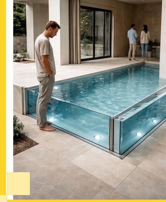 Стеклянные бассейны в Липецке от 1247280 р. | ЭриданЛпц — мозаика