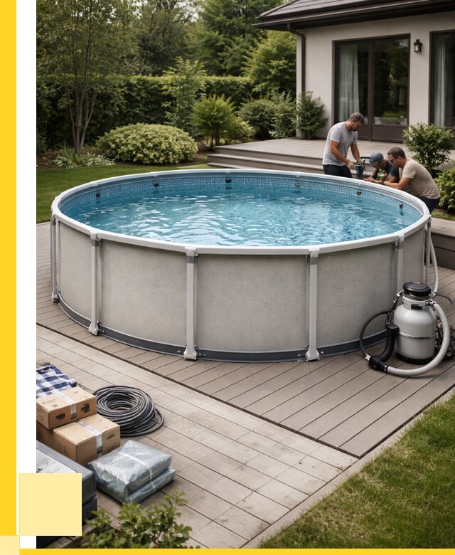 Купить каркасные бассейны в Липецке от 46773 р. | ЭриданЛпц