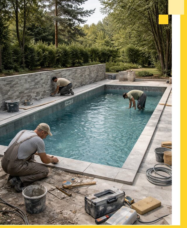 Проектирование и строительство частных бассейнов в Липецке