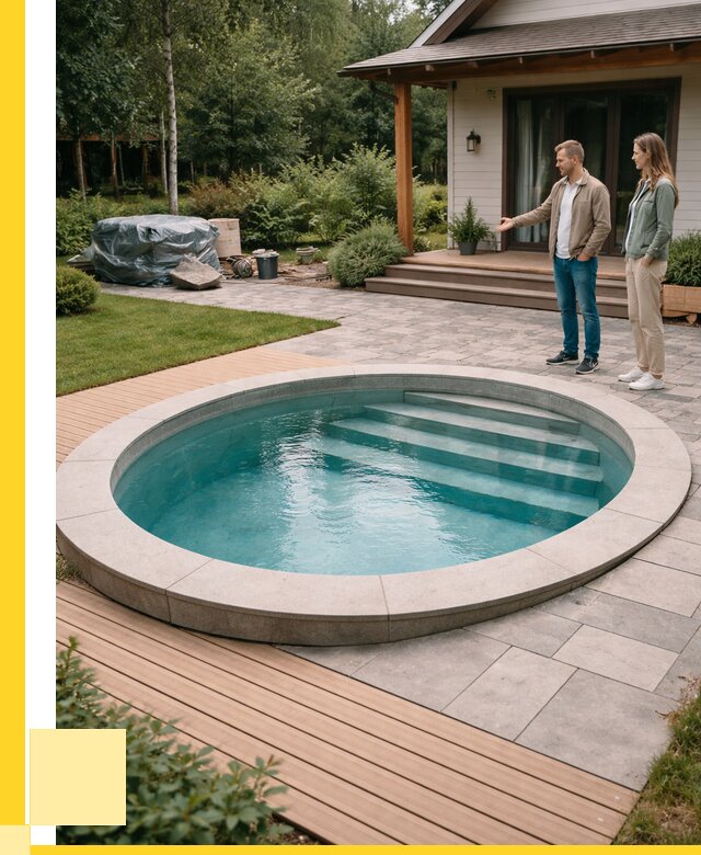 Бассейн на даче под ключ в Липецке от 207880 р., ЭриданЛпц