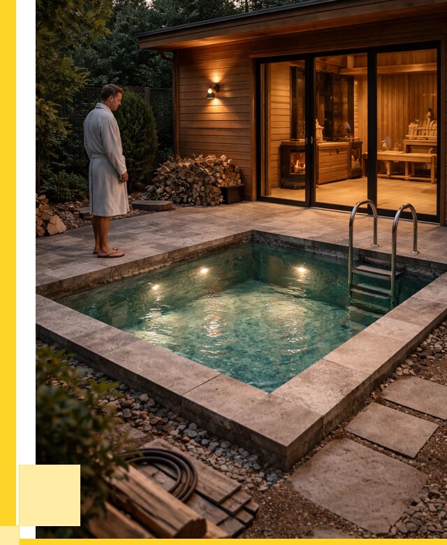 Бани с бассейном под ключ в Липецке от 98743 р. | ЭриданЛпц