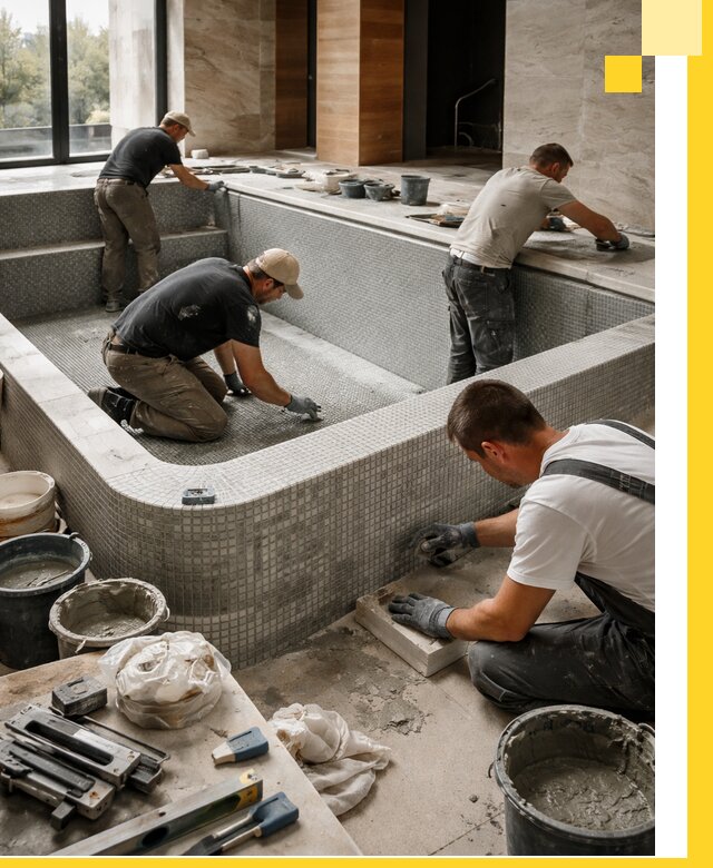 Строительство и установка СПА бассейнов под ключ в Липецке