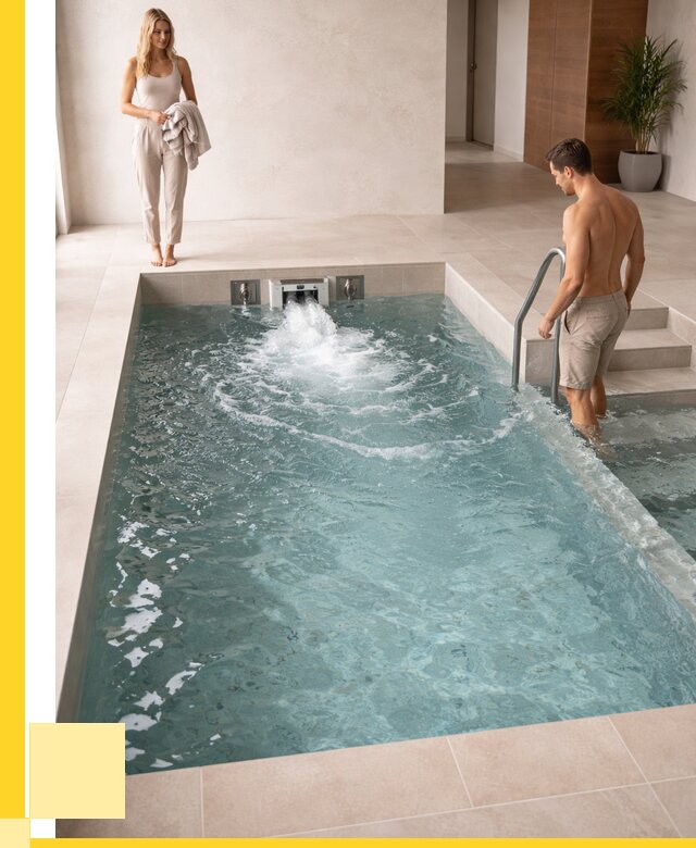 Бассейн с противотоком в Липецке от 259850 р. | ЭриданЛпц