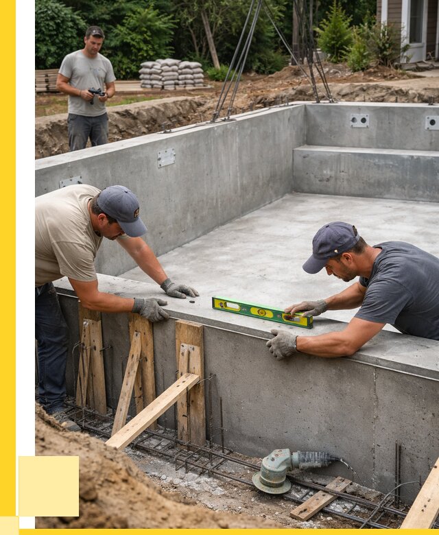 Монтаж чаши бассейна в Липецке под ключ от 259850 р., ЭриданЛпц