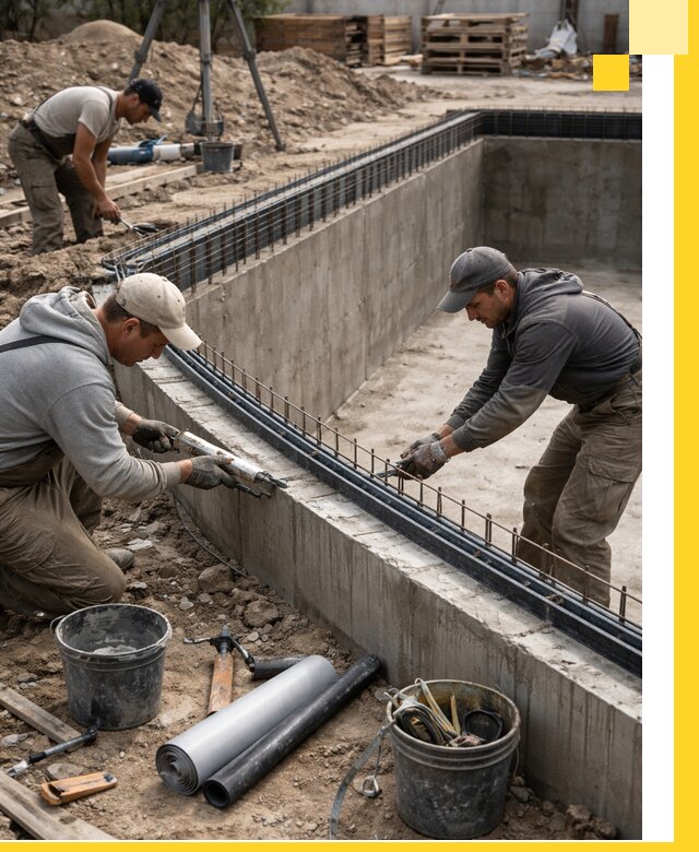 Качественный монтаж чаши бассейна в Липецке под ключ с гарантией