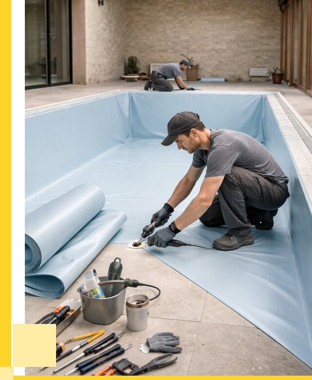 Пленка ПВХ для бассейнов в Липецке от 2599 р. | ЭриданЛпц