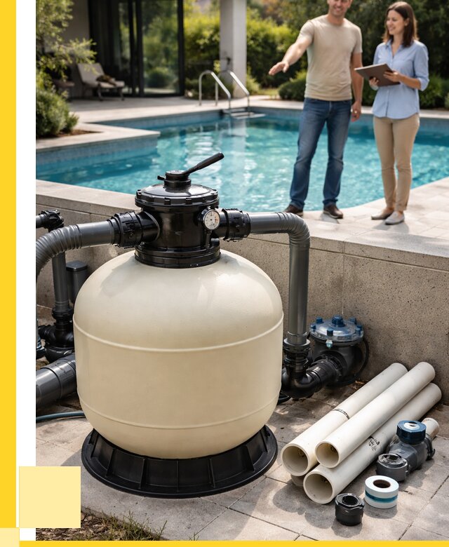 Песочные фильтры для бассейнов в Липецке от 18709 р., ЭриданЛпц