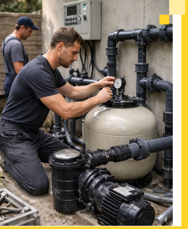 Поставка и монтаж фильтровального оборудования для бассейнов в Липецке