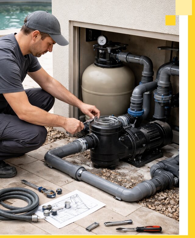 Поставка, монтаж и сервис насосов для бассейнов в Липецке