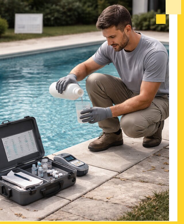 Профессиональная дезинфекция воды в бассейне в Липецке