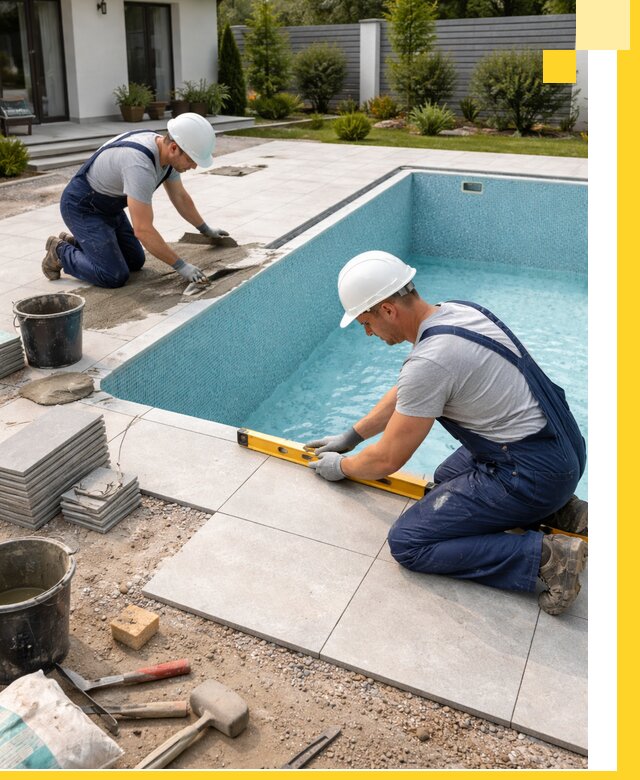 Строительство и монтаж плавательных бассейнов под ключ в Липецке