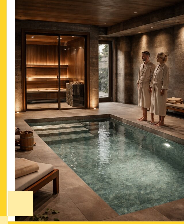 Сауна с большим бассейном в Липецке от 1247280 р. ЭриданЛпц