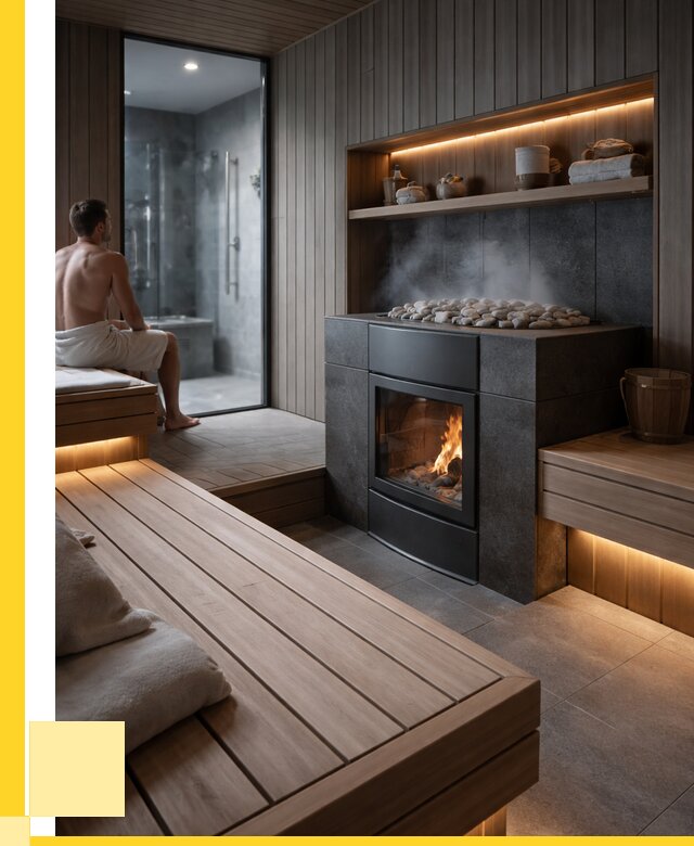 Проект сауны в частном доме в Липецке от 36379 р. | ЭриданЛпц
