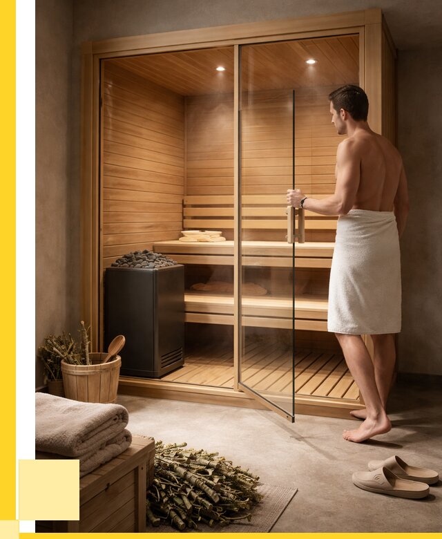 Купить мини сауны для дома в Липецке от 72758 р. ЭриданЛпц