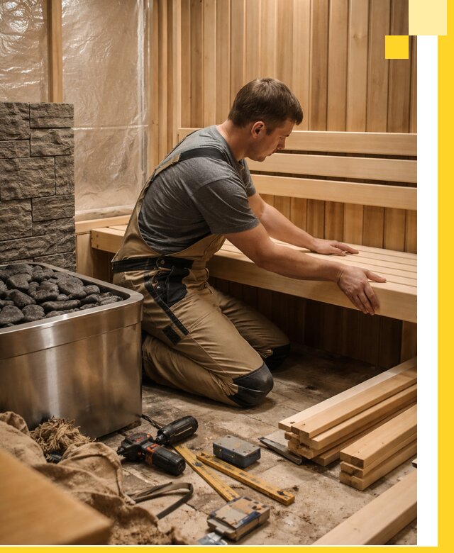 Сауны для дома под ключ с проектированием и монтажом в Липецке