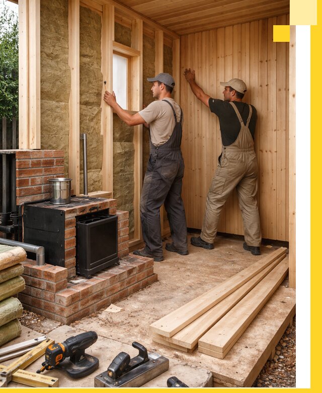 Строительство и установка дачных саун под ключ в Липецке