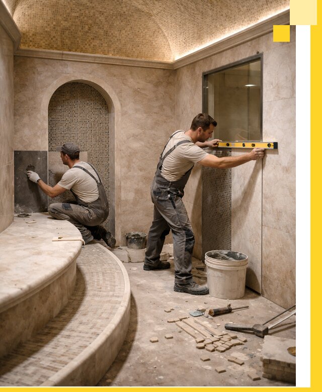 Проектирование и строительство саун с хамамом под ключ в Липецке