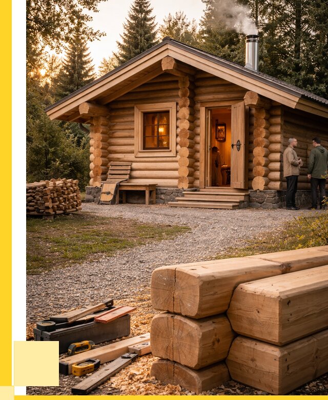 Строительство бань и комплексов в Липецке от 467730 р.| ЭриданЛпц