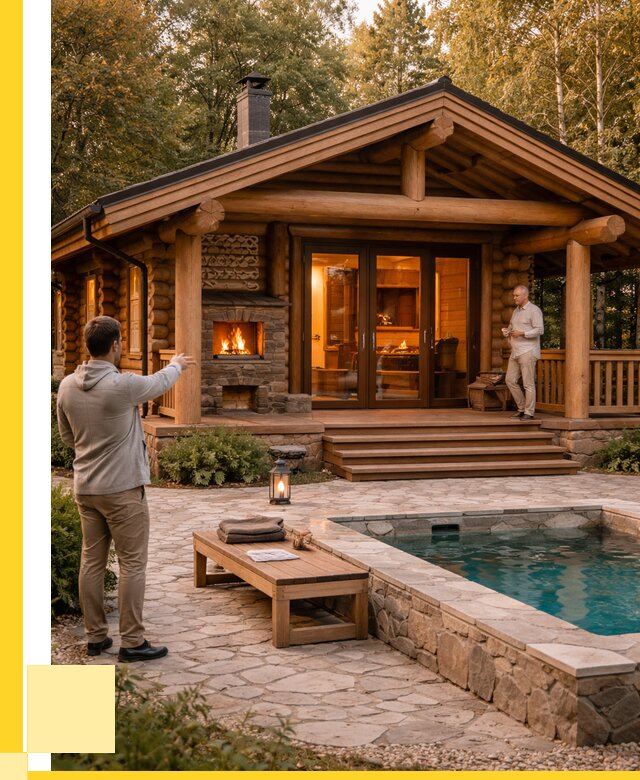 Проекты бань и хамам в Липецке от 25985 р. | ЭриданЛпц